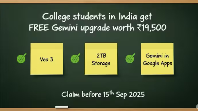 Google gives students free Gemini AI plan worth ₹19,500, here’s how to get it!