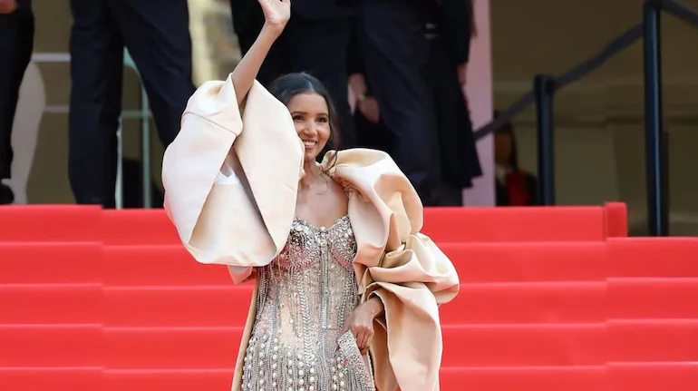 Nancy Tyagi Lied About Her Cannes Dress?