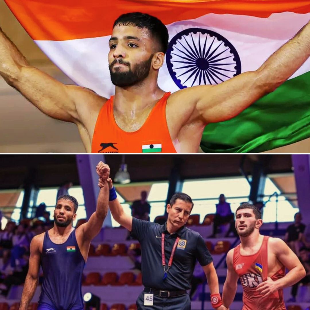 GOLD medal for India's rising wrestling star! Sujeet Kalkal delivers in Budapest!