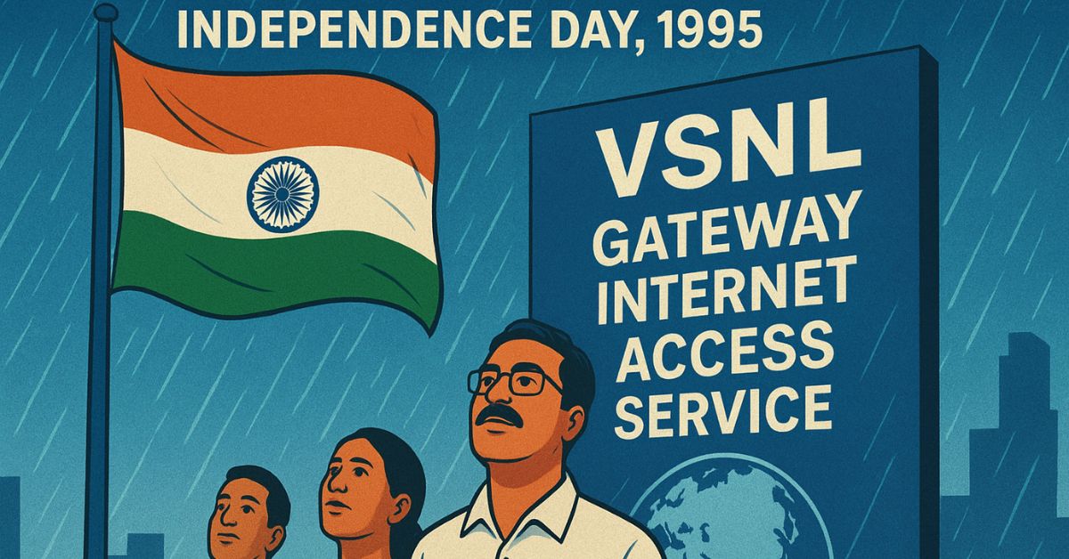 The Untold Story of India’s First Internet Launch that connected Millions!