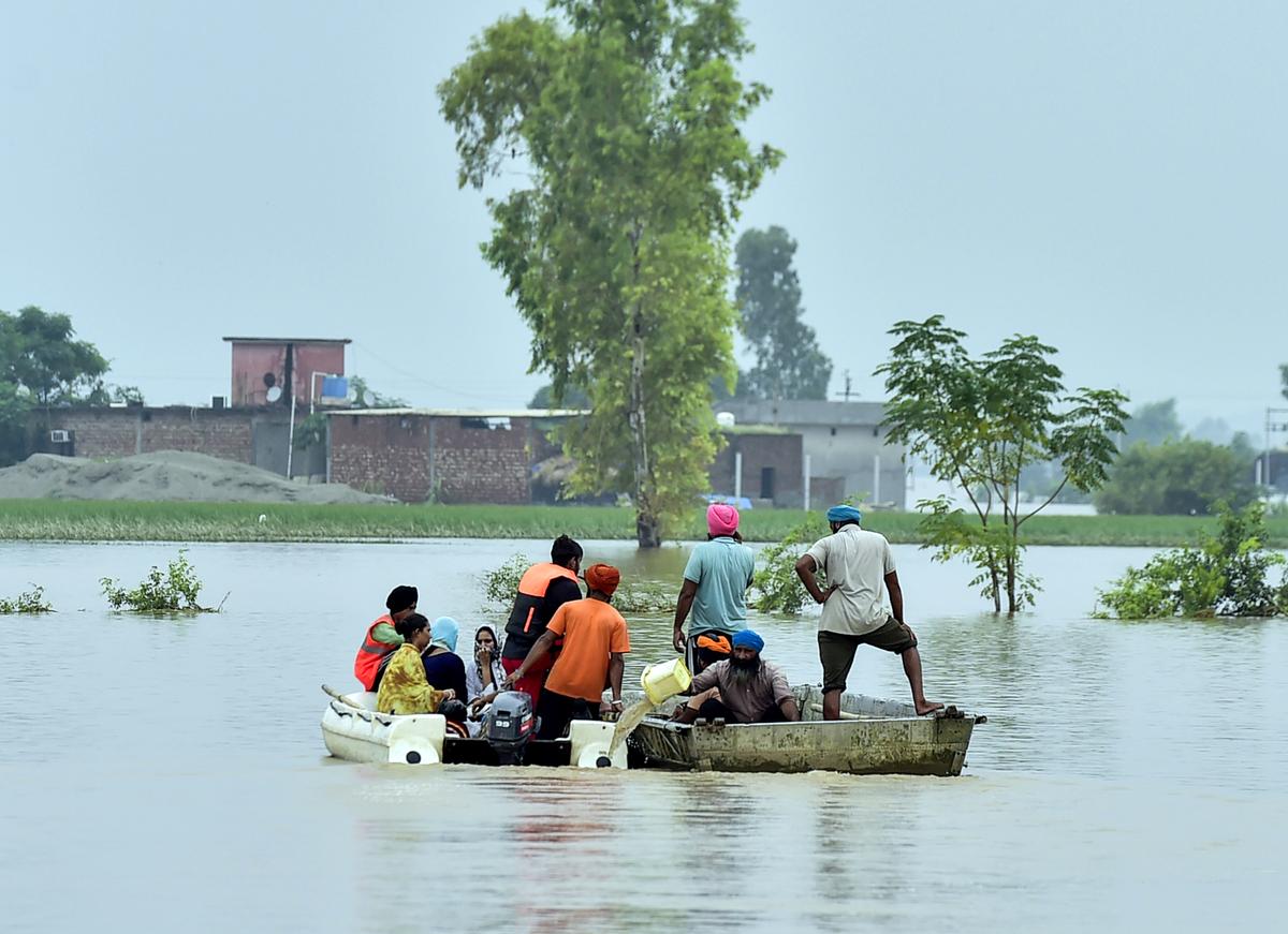 Punjab floods 2025 : State faces worst in decades!