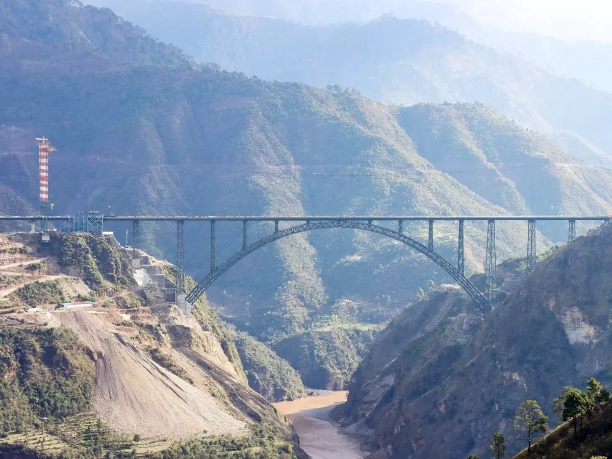 Chenab Bridge Inauguration: World's Highest Railway Arch Set to Transform Kashmir's Connectivity