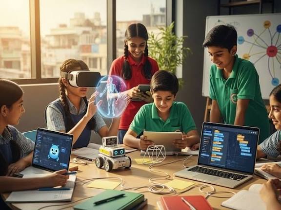 AI-Driven Learning Transforms Math in Rural Rajasthan!