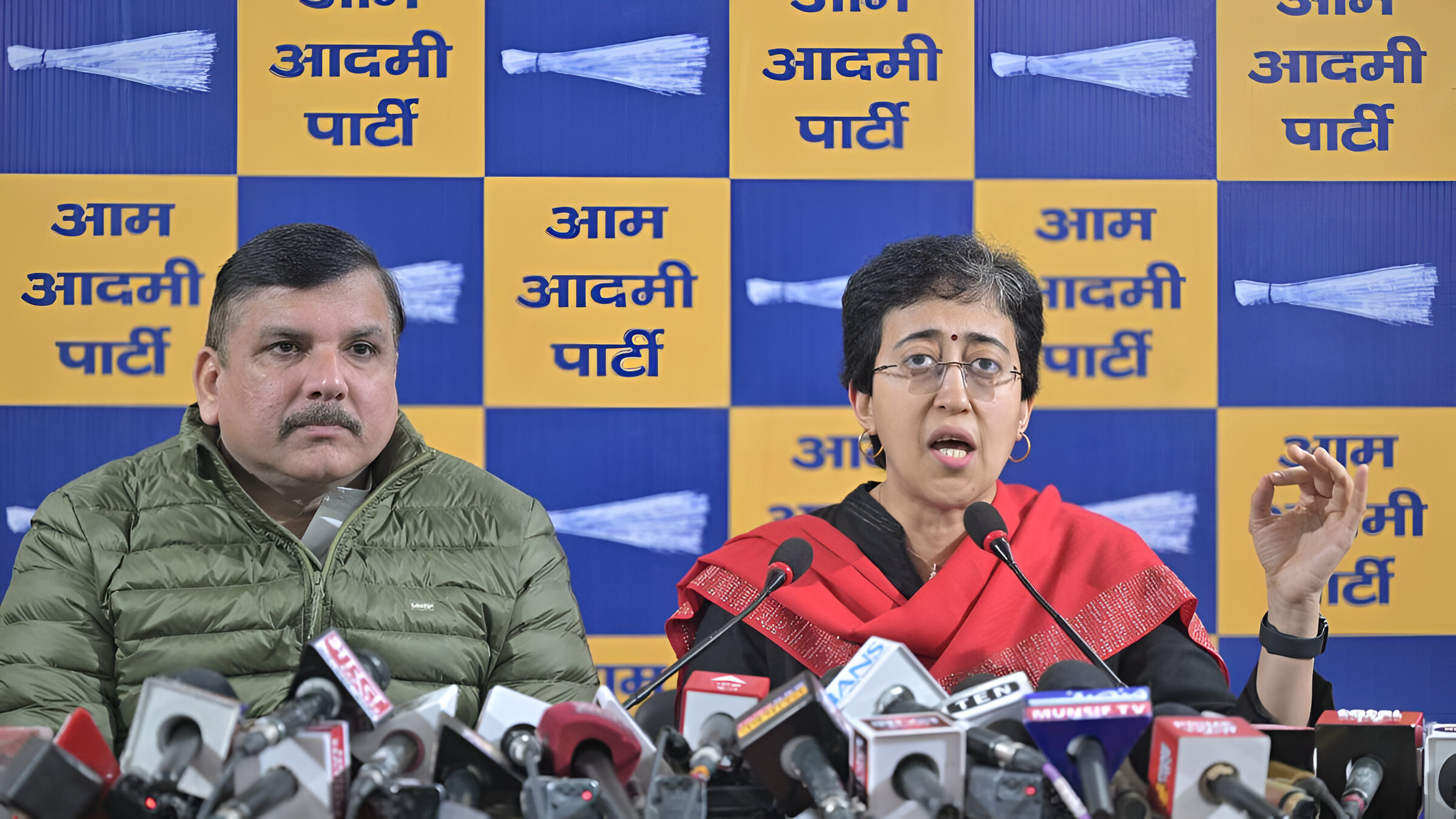 AAP Accuses Congress of Aligning with BJP in Delhi Polls, Calls for Expulsion from INDIA Bloc