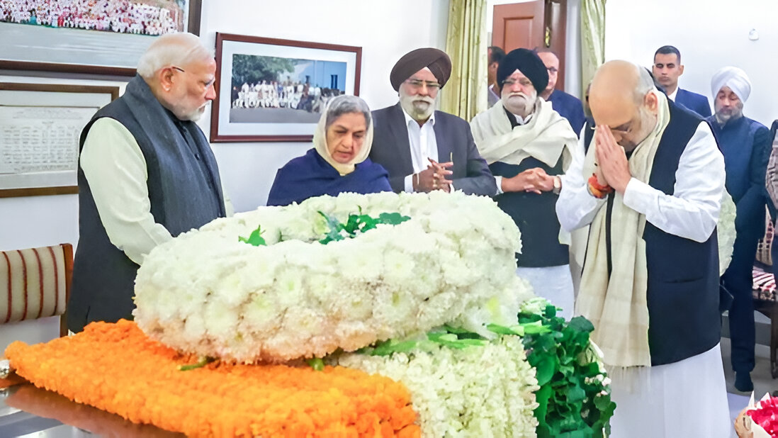 BJP approves Manmohan Singh memorial, accuses Congress of engaging in dirty politics