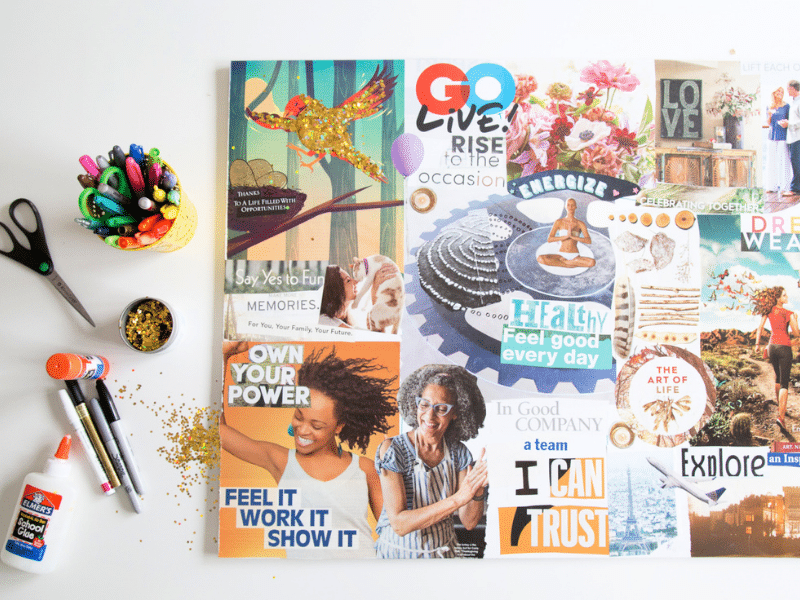How to Make a DIY Vision Board for Your Year Ahead