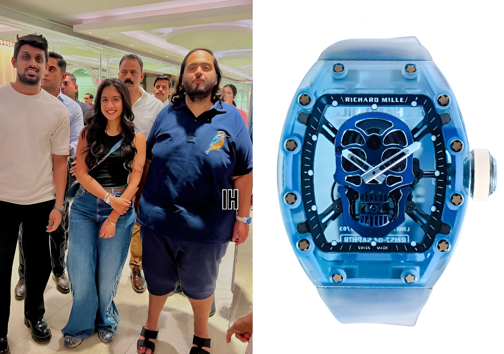 Anant Ambani stuns with ₹22 crore ice cube watch, only 3 in existence