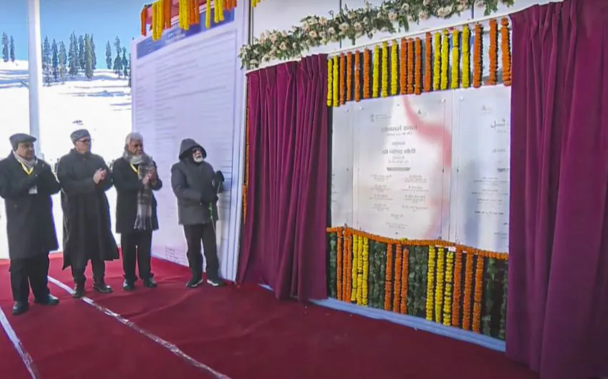 India's Game-Changer! Modi Inaugurates Tunnel Connecting Kashmir's Remote Regions