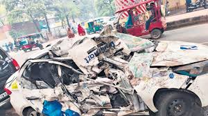 Deadly Collision on Noida Link Road: SUV's Fatal Crash Claims Two Lives