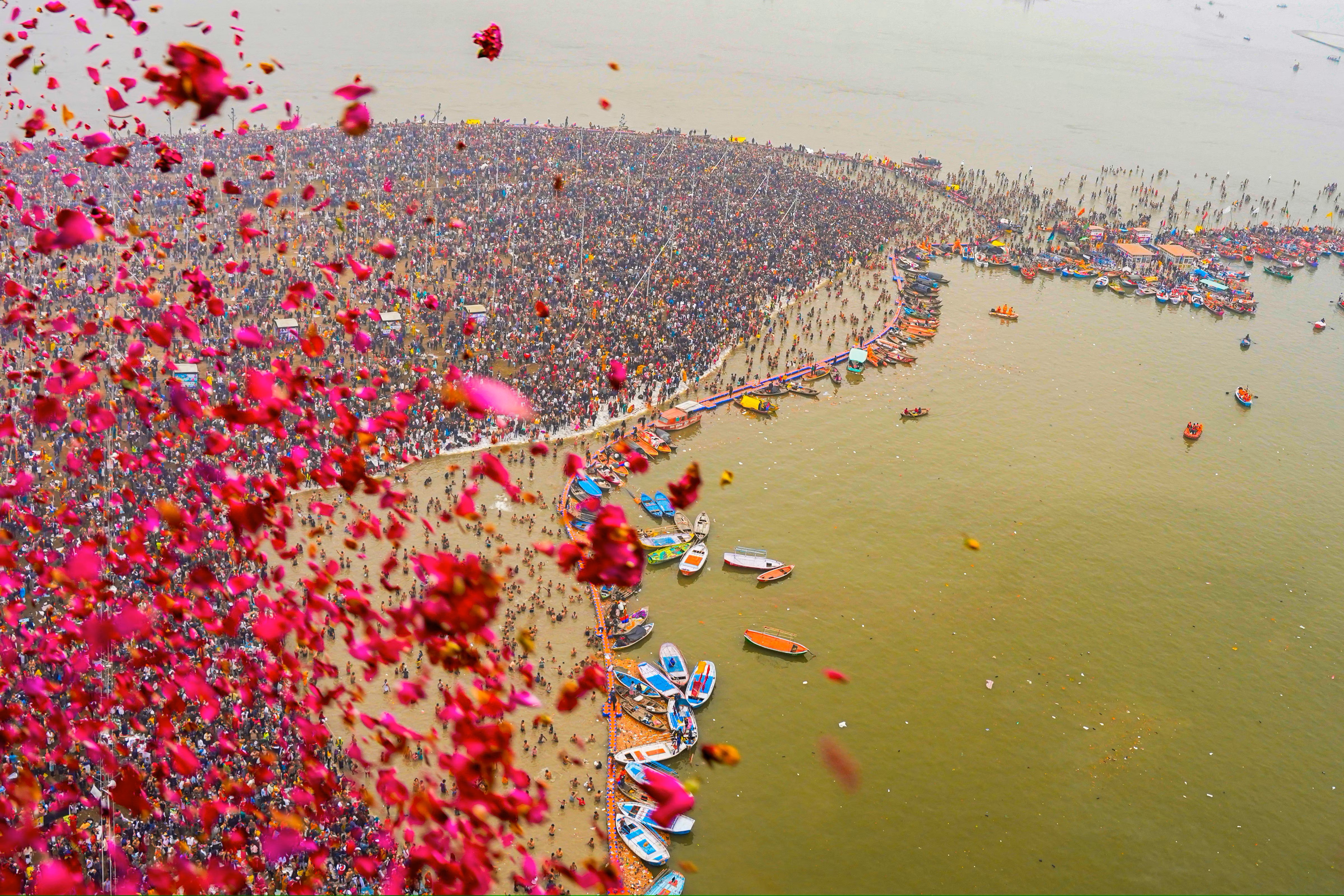 A Sea of Devotion: Mahakumbh 2025 Highlights