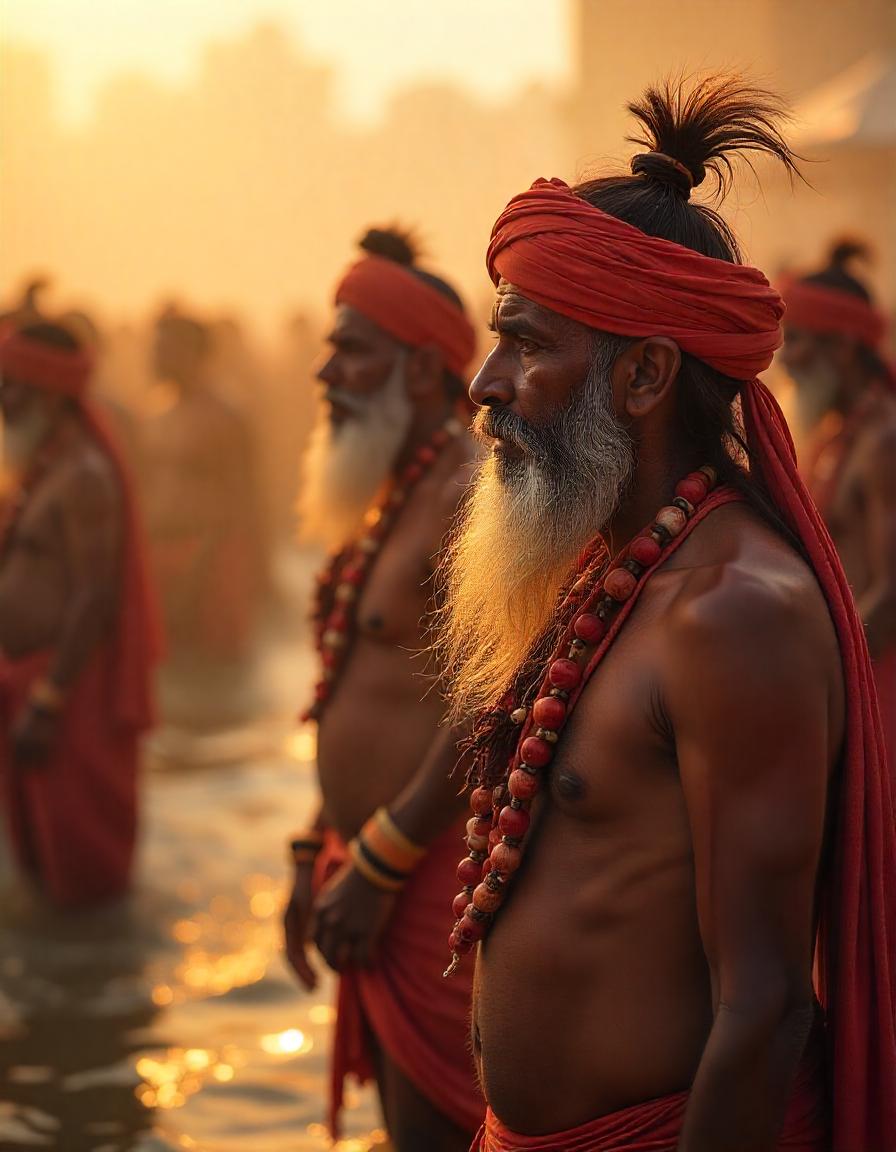 Why do babas always wear kesari rang?