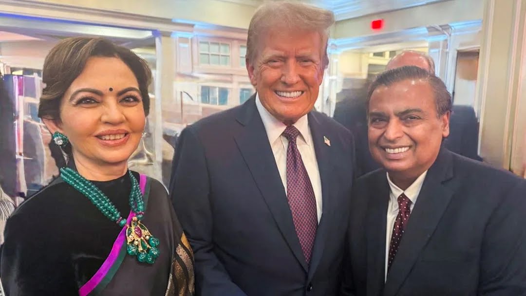 Mukesh Ambani Joins Trump Pre-Inauguration Dinner