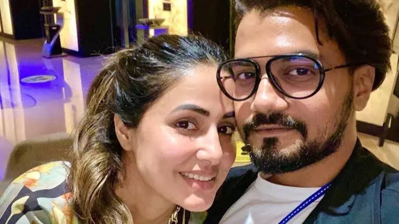 Hina Khan Praises Boyfriend Rocky Jaiswal for Support in Cancer Fight