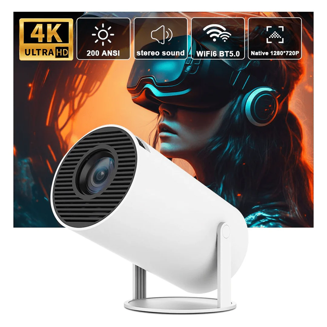 A Theater at Home for Just ₹3,999? Meet the TecSox LUMA LED Projector!