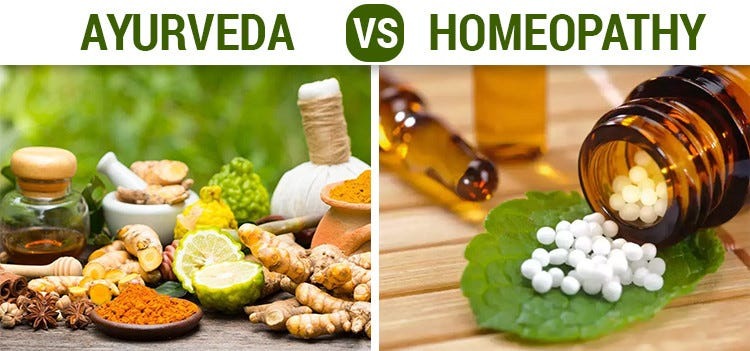 Ayurveda vs. Homeopathy: A Battle of Natural Healing Sciences