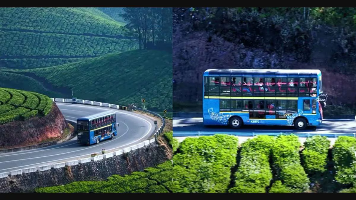 KSRTC's New Double-Decker in Munnar Offers Shocking 360° Views!