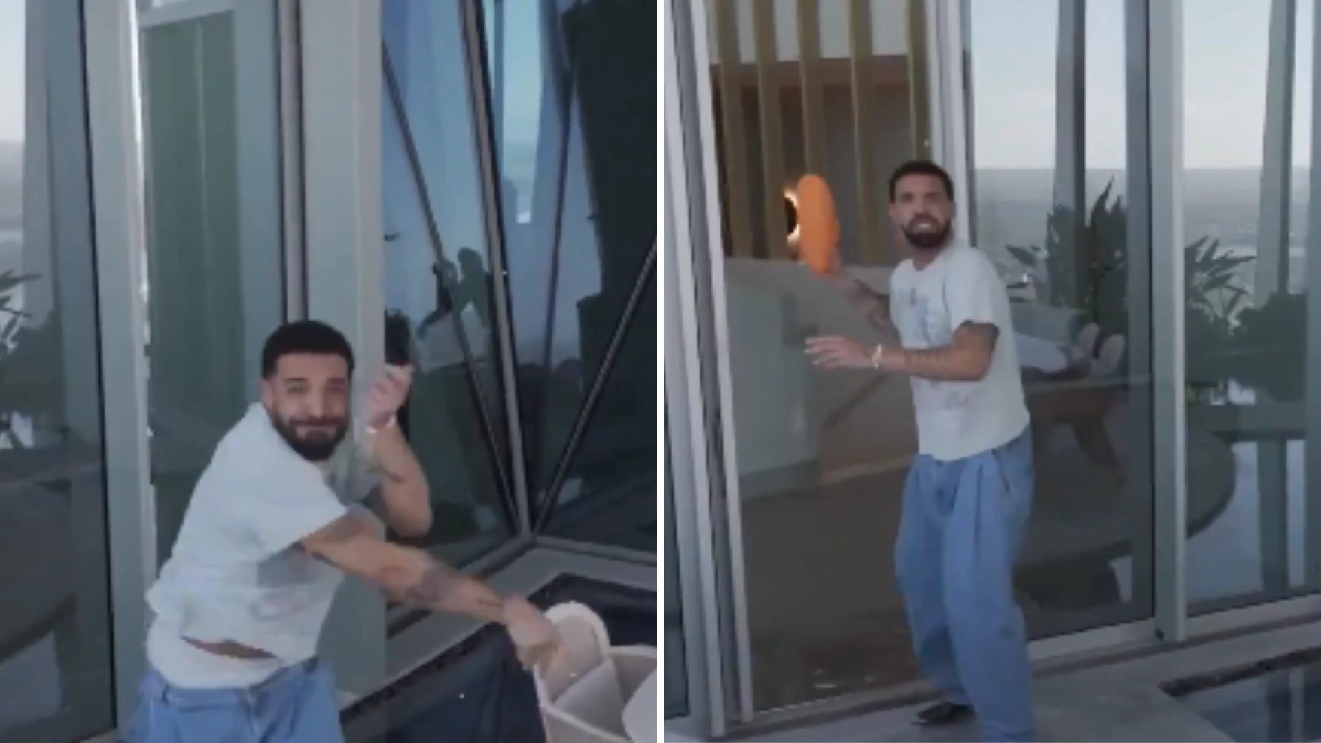Caught on Camera! Drake’s Bizarre Reaction to a Drone in His Apartment