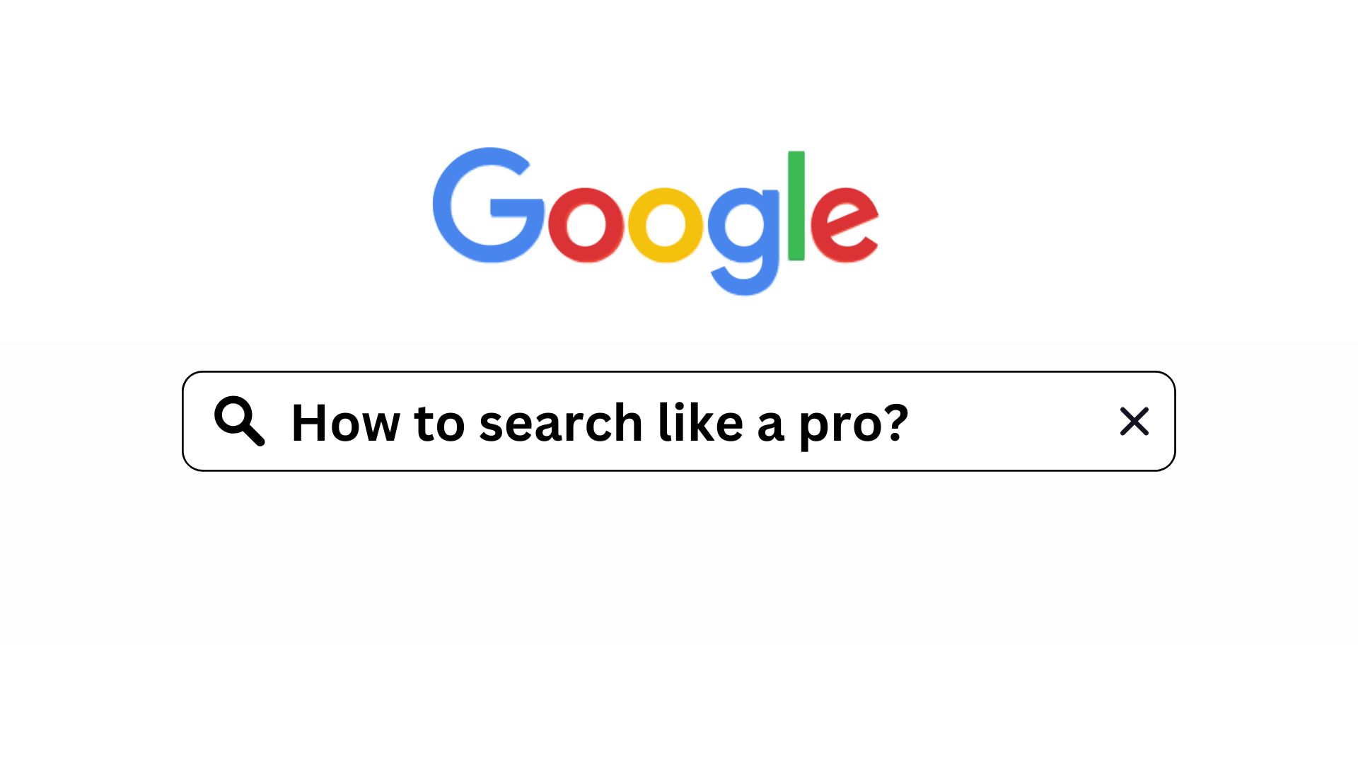 The Search tricks no one told you about - until now!