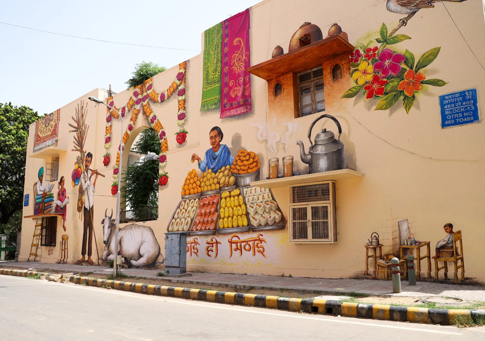 The hidden mystery of Lodhi Garden’s painted walls!