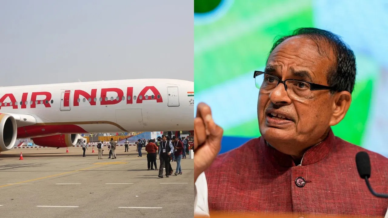 Shivraj Singh Chouhan had to sit on a broken seat in an Air India flight!