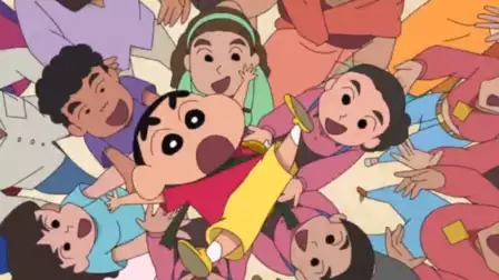 Shin-Chan and gang travelling to the India for the first time !