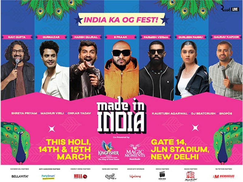 Made in India Fest 2025: Delhi's biggest comedy event you can’t miss!