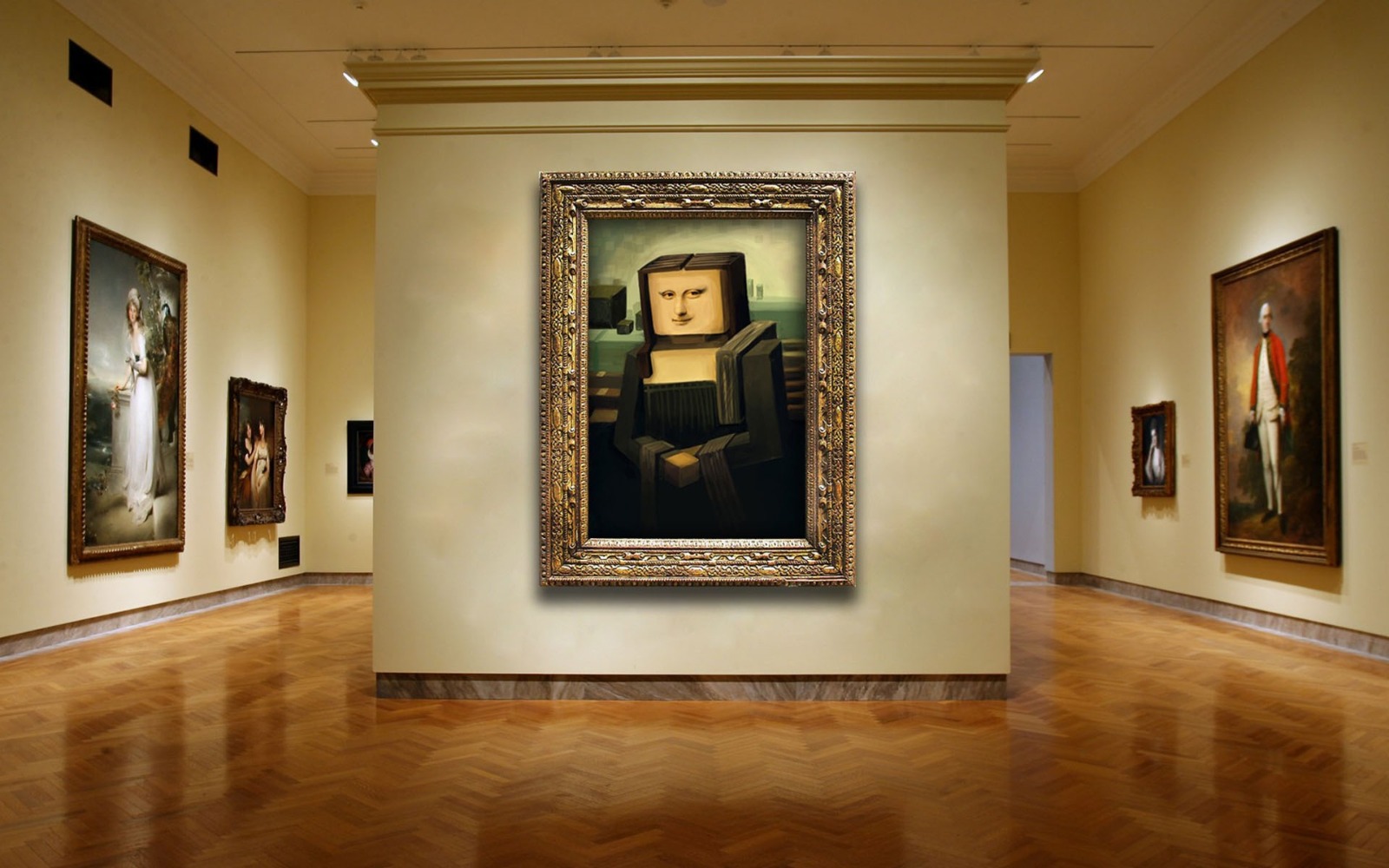 Who was the first contemporary artist?