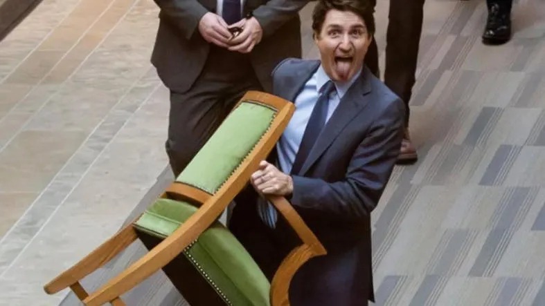 Justin Trudeau's Playful Exit from Parliament Goes Viral!