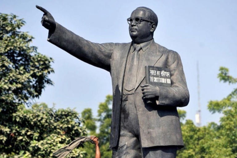 Dr. Ambedkar's Statue Stolen Just 2 Days After Installation!