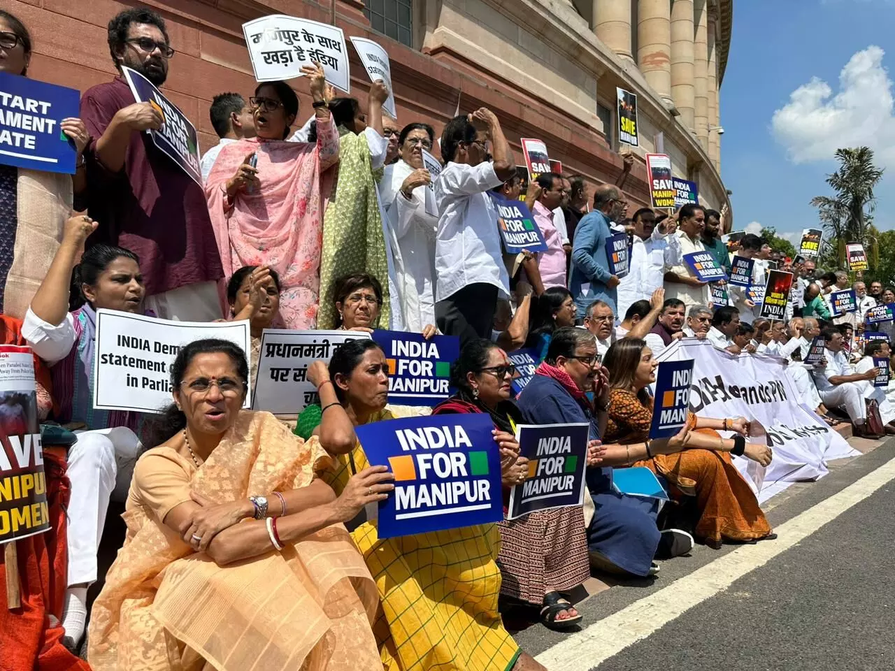 Opposition Blasts Modi: Why Won’t He Visit Manipur?
