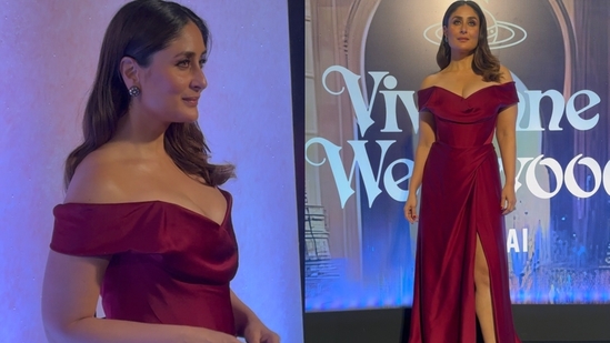 Kareena Kapoor Stuns in Red at Star-Studded Mumbai Fashion Show!