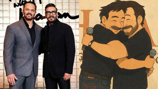 See Rohit Shetty's Cute Ghibli Wish to Ajay Devgn!