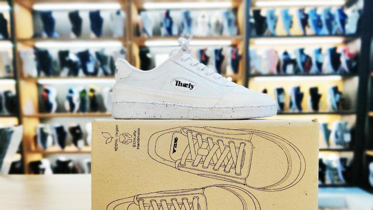 Sneakers made entirely of garbage?!
