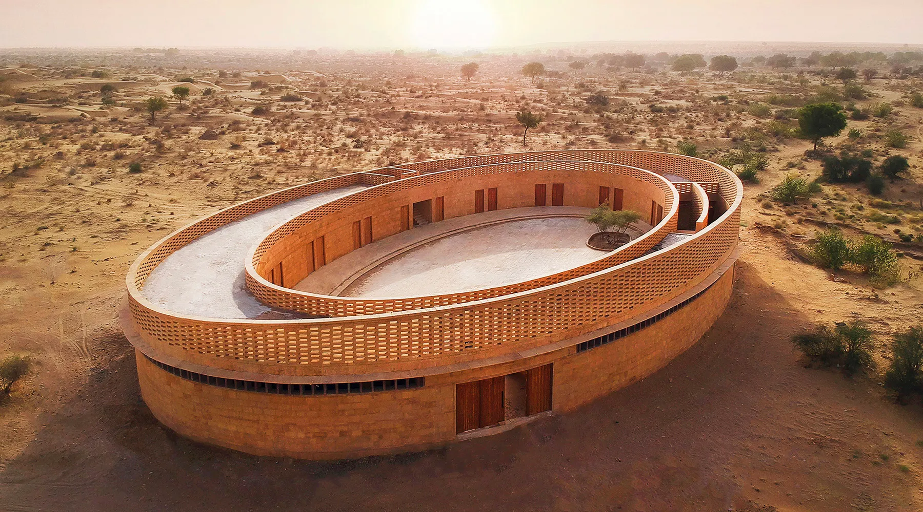 A desert school that fights heat, empowers girls & runs on the sun—must see!