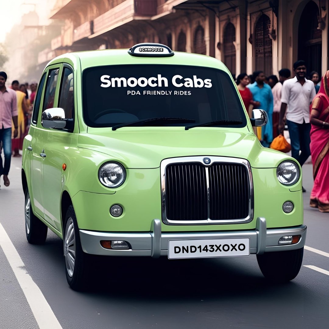 Want a cab for "private time" ? These 'Smooch Cabs' have got you covered!