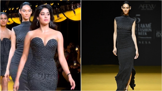 The model behind the showstopper became the moment at Lakme Fashion Week