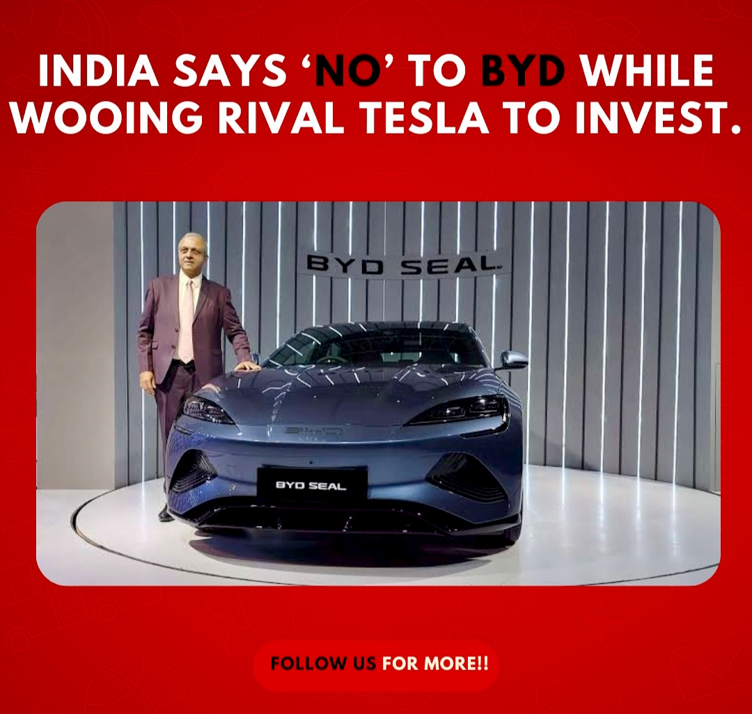 India Says 'No Thanks' to BYD