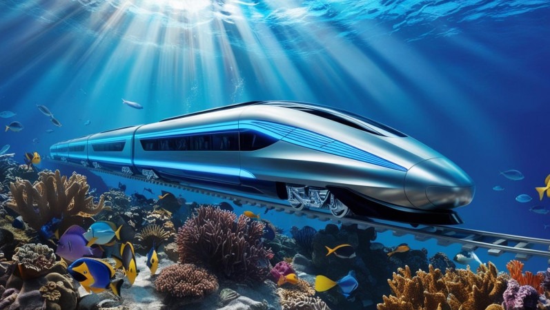 India to Dubai in 2 Hours? Underwater Train Could Soon Be Reality!