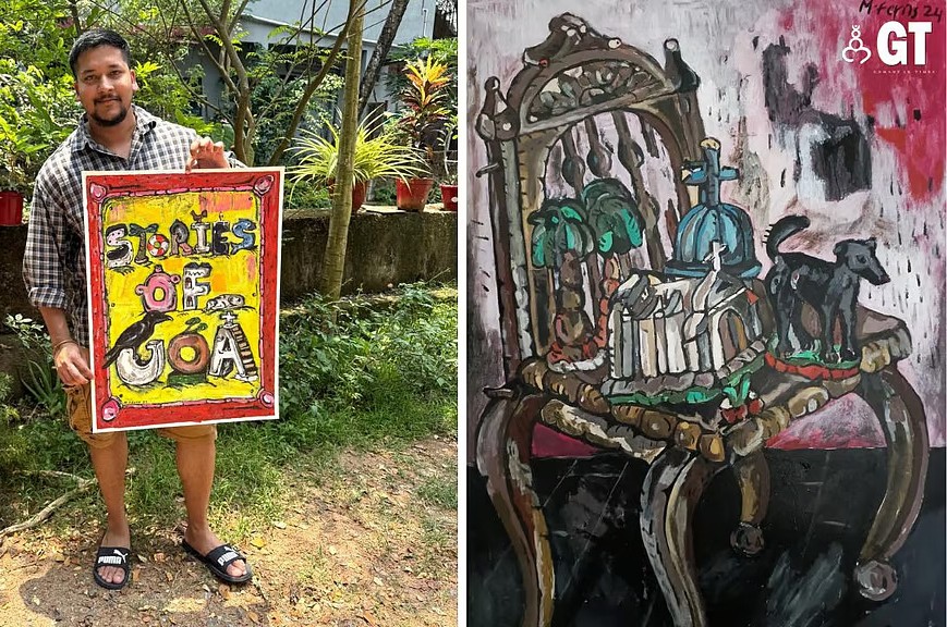 Márcio Fernandes' art reveals a Goa you’ve never seen—discover it before it's gone!