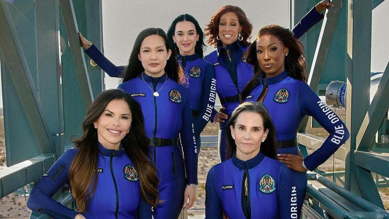 Katy Perry goes to space, alongside an all-women crew that made history!