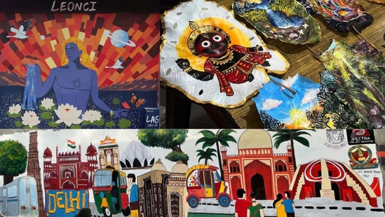 These DU students turned city walls and leaves into living art—here’s how