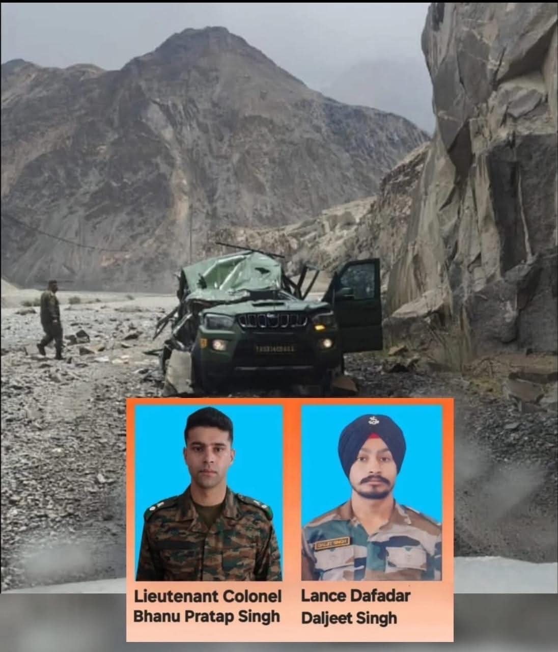 "Not in battle, yet died serving" - Army convoy tragedy in Ladakh.