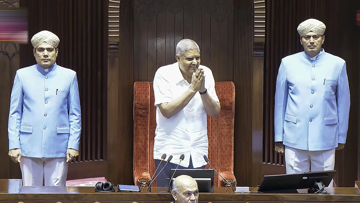 Vice President Jagdeep Dhankhar resigns citing health issues, effective immediately