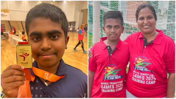 Her kidney, his victory! Mother-son duo makes India proud.