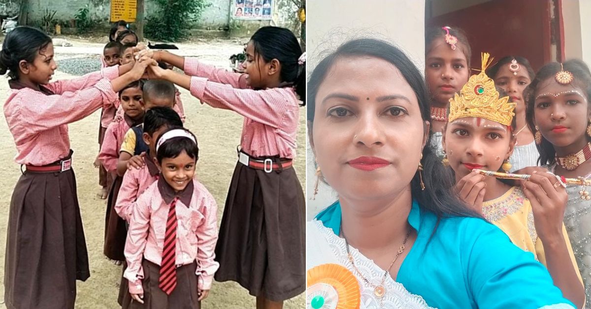 She knocked on every door and brought children back to the school!