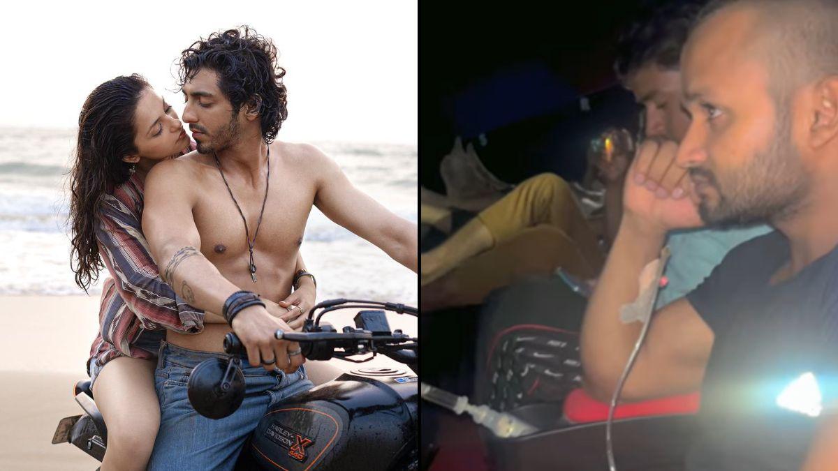 Fan watches Saiyaara on an IV drip as hype hits fever pitch!