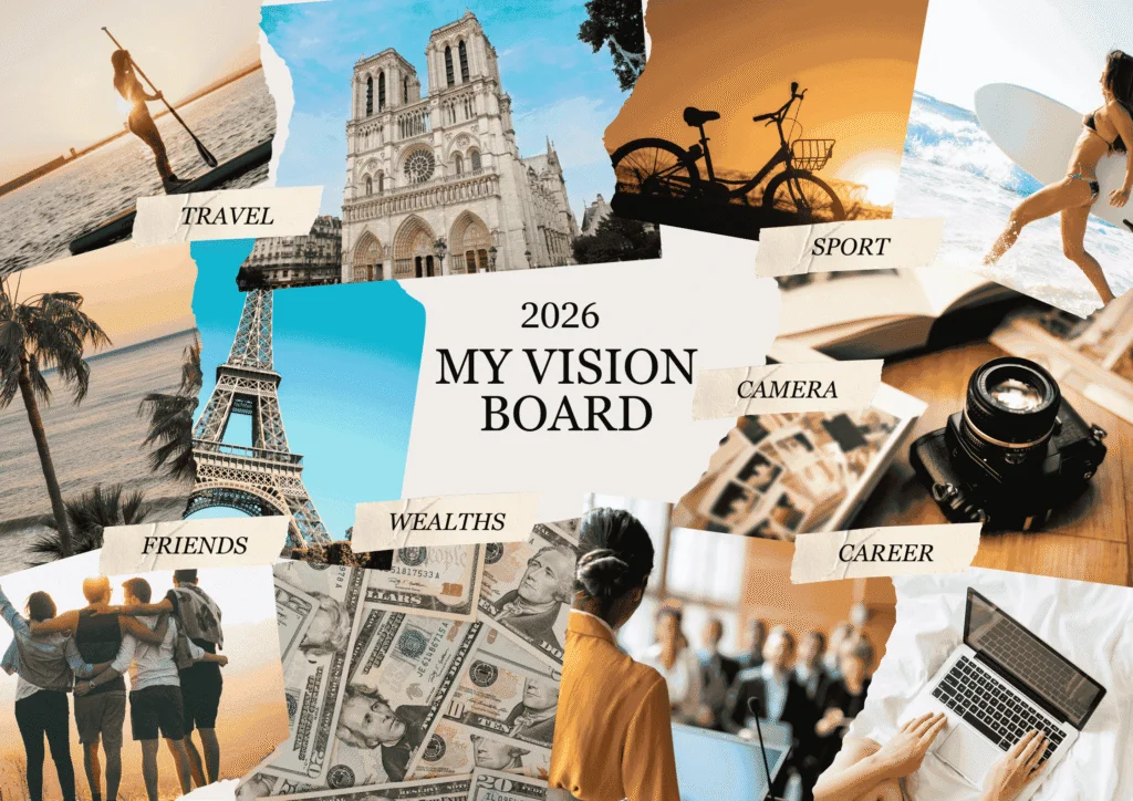 How to create a 2026 vision board that actually works!