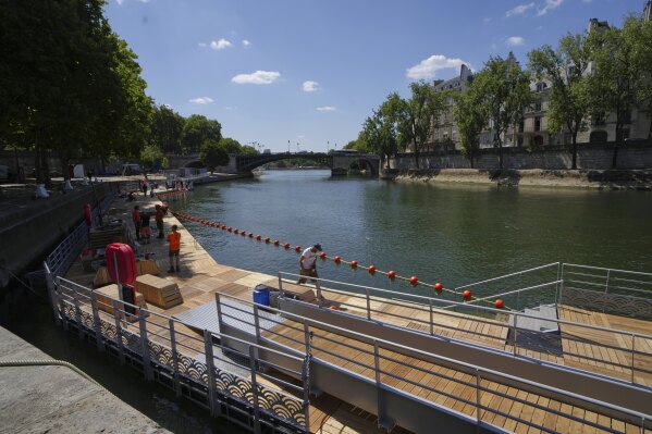 Paris opens seine to swimmers for first time since 1923 after major cleanup!