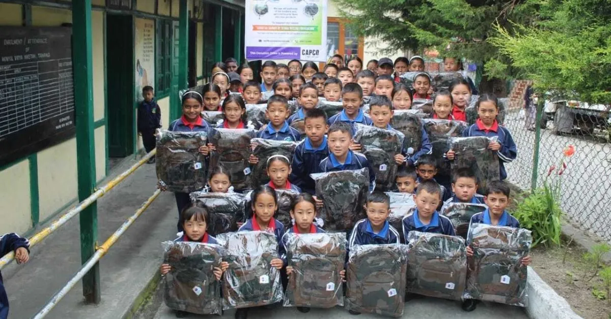 Retired Army General Upcycles Uniforms Into School Bags!