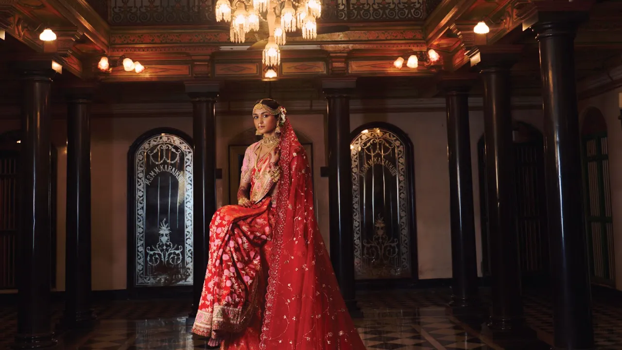 Luxury meets craft in Kasturi Kundal’s latest sari collection!